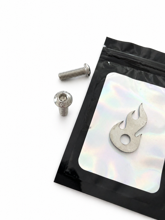 10 stainless-steel flame washers + 10 bolts